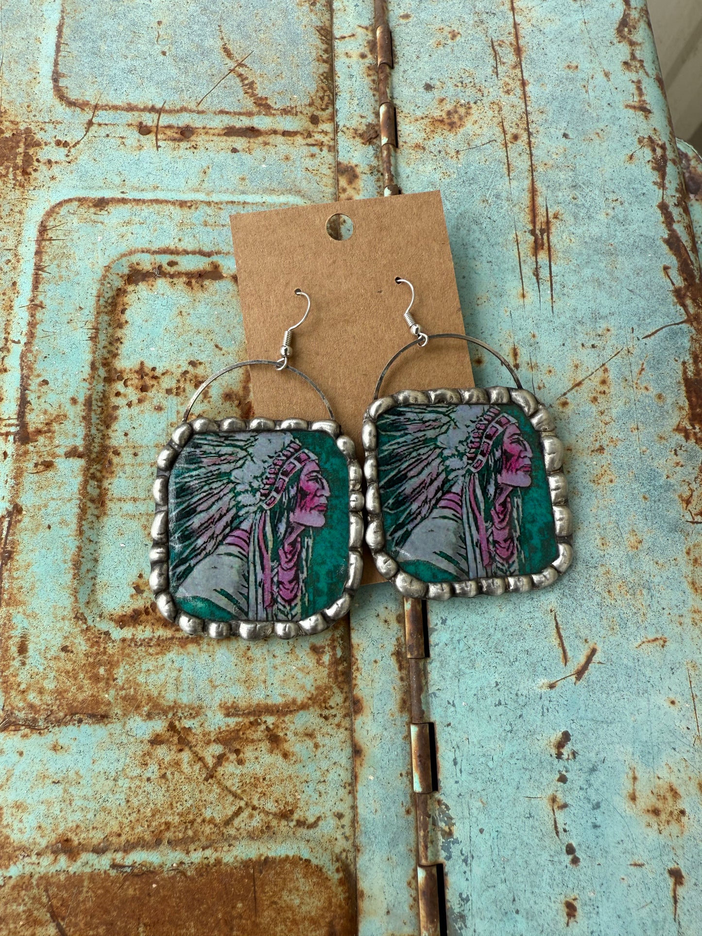 Green Chief Earrings