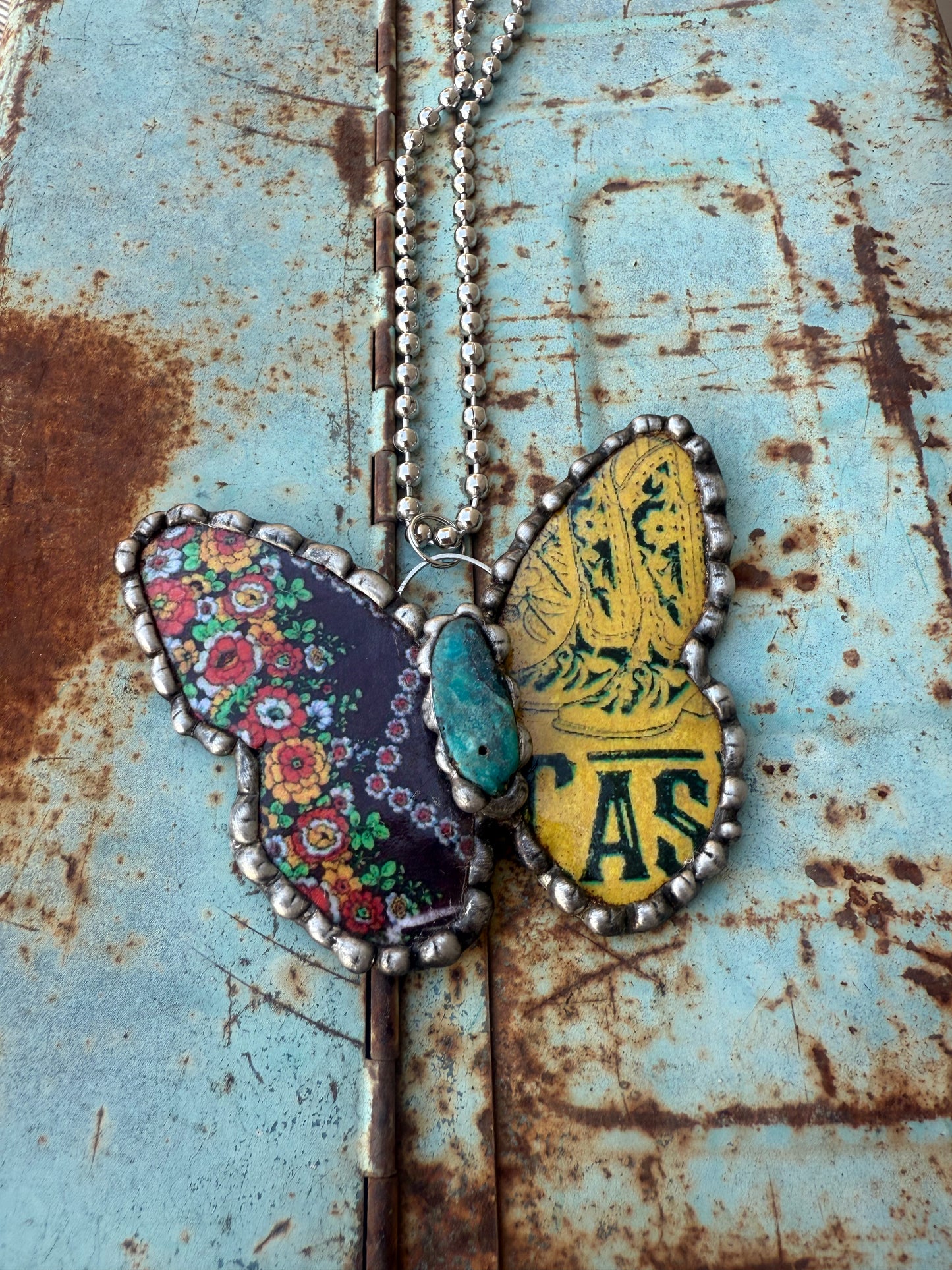 Cash Butterfly Necklace
