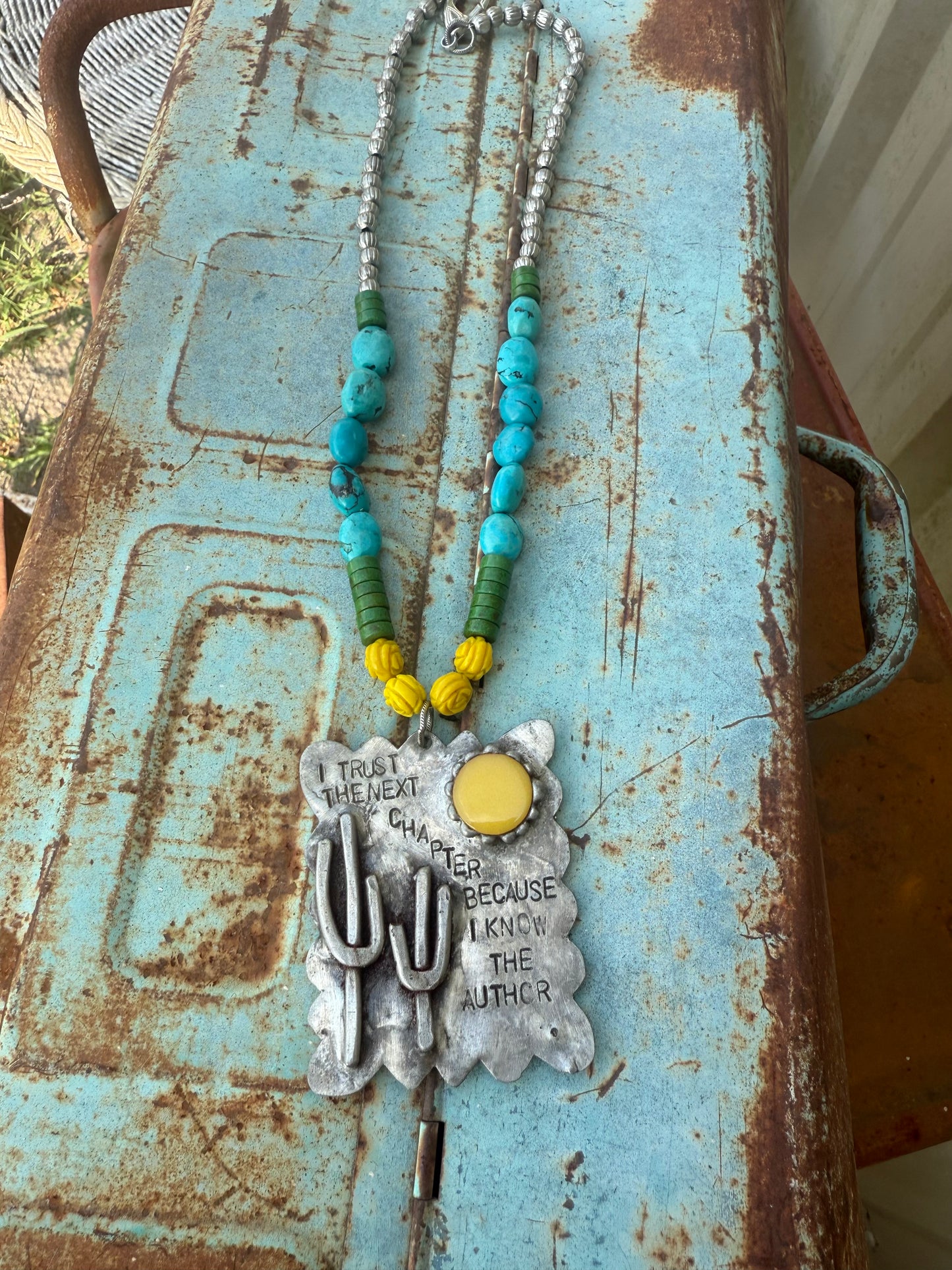 Trust the next chapter Necklace