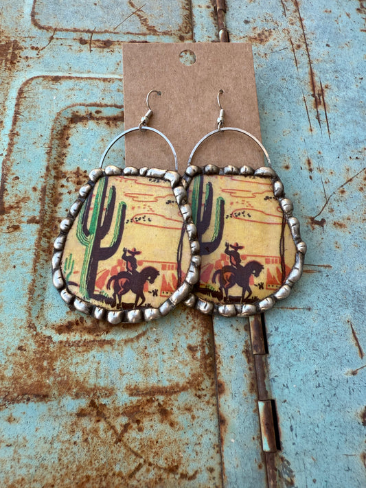 Desert Saguaro Earrings