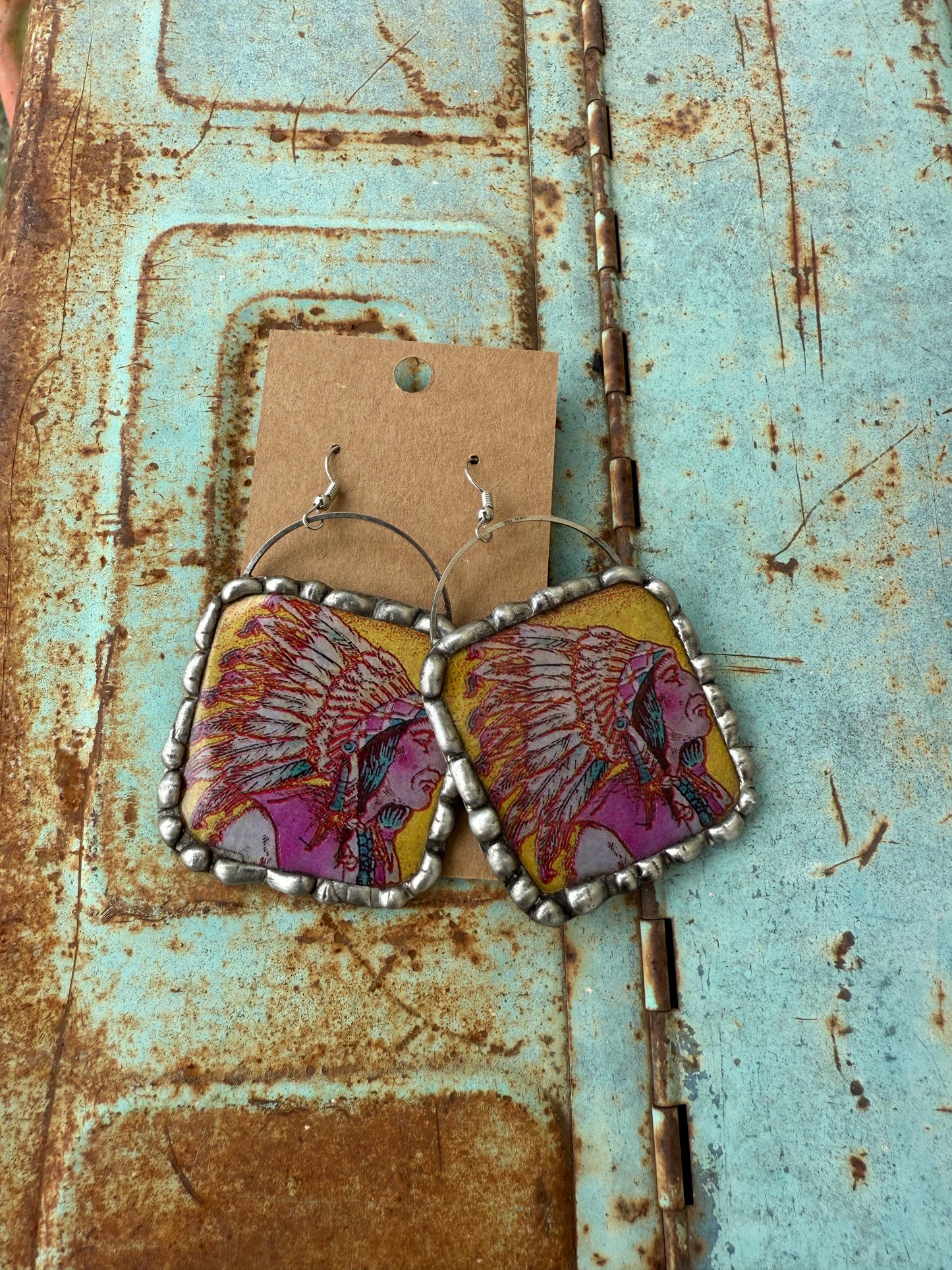 Yellow Chief Earrings